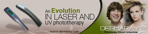 Dermaray UV phototherawpy lamp for Psoriasis and Vitiligo.